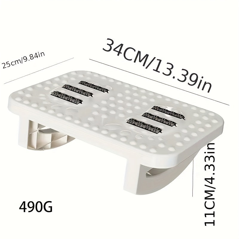 A Footrest for The Office That Prevents Crossing Legs, Equipped with a Massage Feature, Perfect for Relieving Foot Fatigue During Long Hours of Work