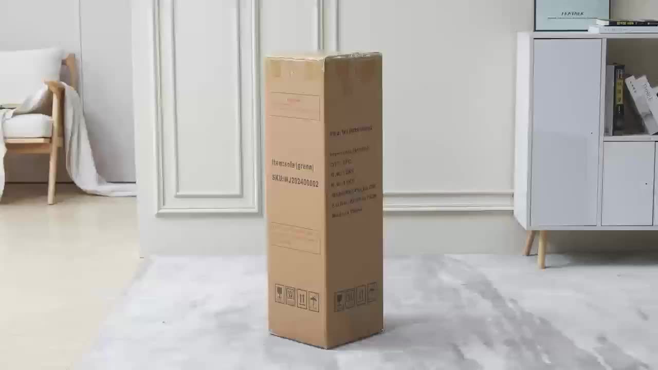 Triple Seat Teddy Fleece Minimalist Living Room Sofa | Tatami Floor, Modular Loveseat, Bedroom Reading Chair, Contemporary Style with Embellishment, Mixed Color